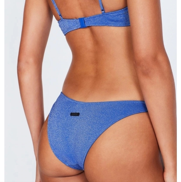 Blue sparkle normal Bathing suit bottom - Picture 2 of 4